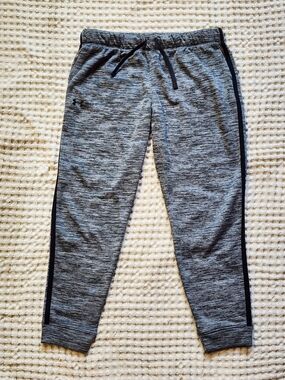 Under Armour Kids' Girls Gray Heather Jogger Pants YXL